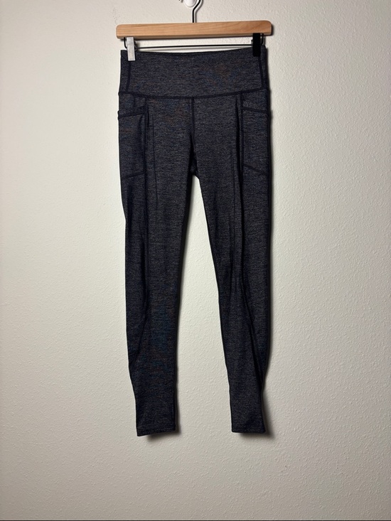 Athleta Pants - Athleta Heathered Gray Pocket Leggings S/349497